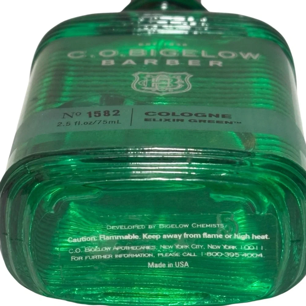 CO Bigelow Barber No. 1582 Cologne Elixir Green